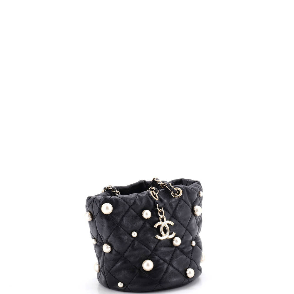 Chanel Mini Drawstring Round Bucket Bag - Picture 2 of 6